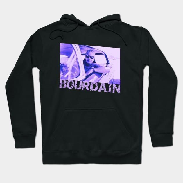 Anthony Bourdain Hoodie by Museflash